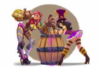 Illustration for article titled If League of Legends Champions Were Cartoon Characters